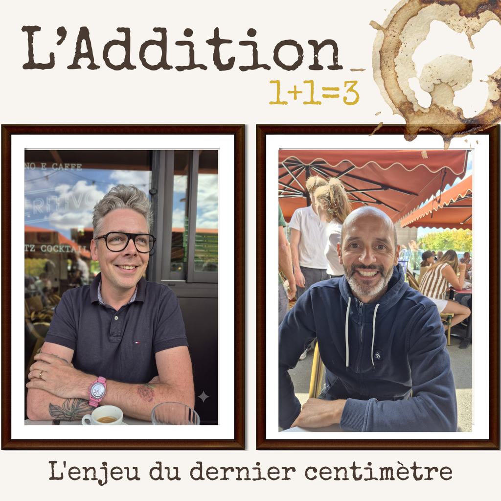 Visuel de L'Addition consacré à la formation des vendeurs et à l'expérience client en magasin.